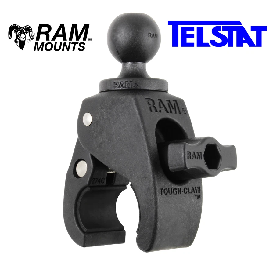 RAM XGrip Phone Mount with Tough-Claw RAM-B-400-UN7U - Handlebars, Kayak, Bikes - Image 4 of 4