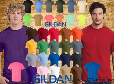 Gildan Men's Heavy Cotton Plain Blank 