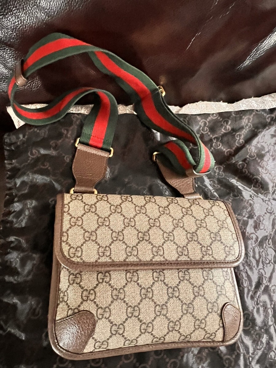 100% Authentic GUCCI Neo Vintage Shoulder Bag Purse Messenger Bag $1400