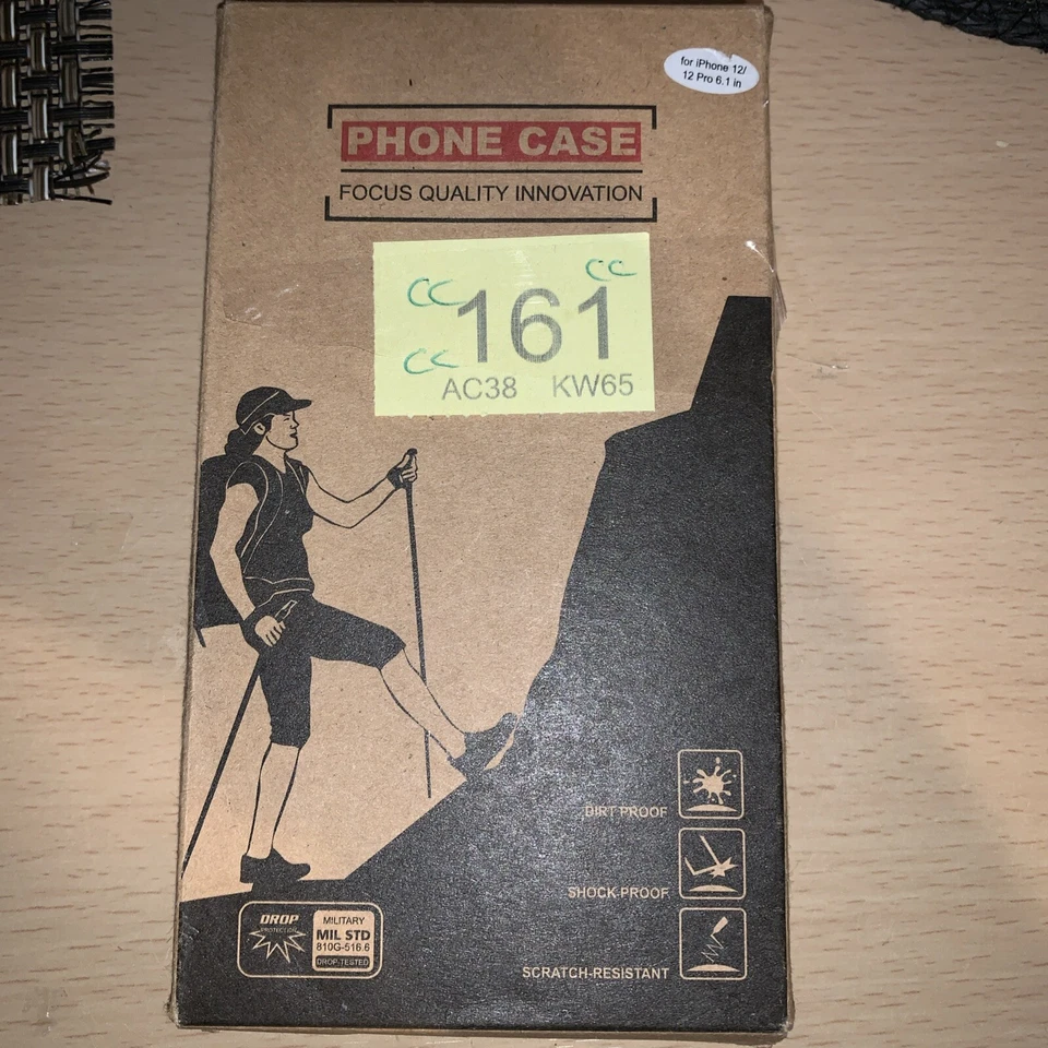 iPhone 12 Mini Case [5.4-inch] 2020, Transparent Phone Case Drop Military Std - Image 3 of 4