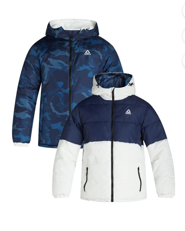 Reebok Reversible Coat for Men and Large Men, Size M