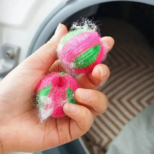 Magic Laundry Balls - Reusable Hair Catcher & Stain Removal Tool (30/6 Pcs) - Picture 5 of 12