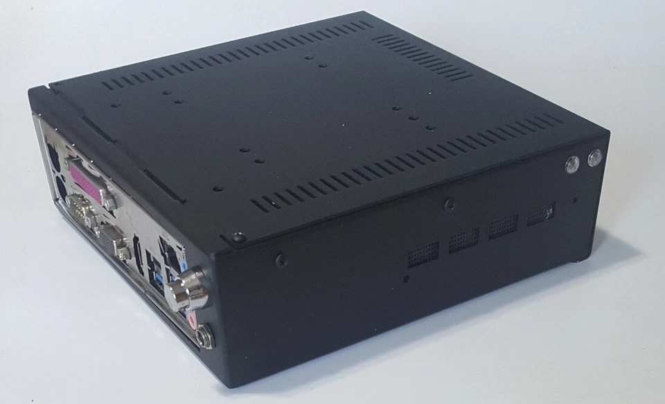 MINI ITX Desktop PC COMPUTER w. 15" Monitor & Slim Keyboard - 64-Bit OS - Image 4 of 4