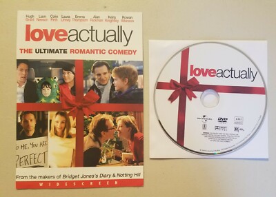 Love Actually (DVD, 2004, Widescreen Edition) Hugh Grant & Liam