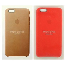 Apple iPhone 6 Plus & iPhone 6S Plus Genuine Original Leather Case Cover - New