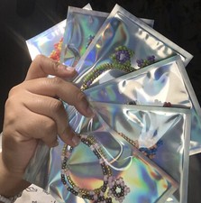 Matching Stars Beaded Bracelet 19cm  2 In A Pack All Different Colors.