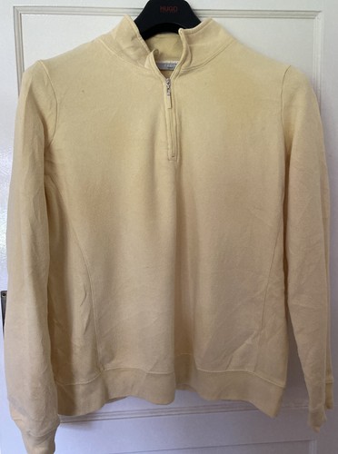 IZOD Damen XL Extra Large Vintage 90er Golfjacke Windbreaker gelb sehr guter Zustand