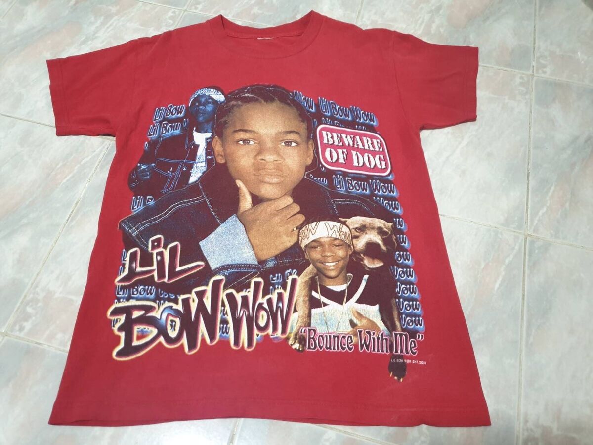 Vintage Lil Bow Wow x Snoop Dogg Promo T-Shirt Rap Tee Hip Vintage Lil Bow Wow x Snoop Dogg Promo T-Shirt Rap Tee Hip