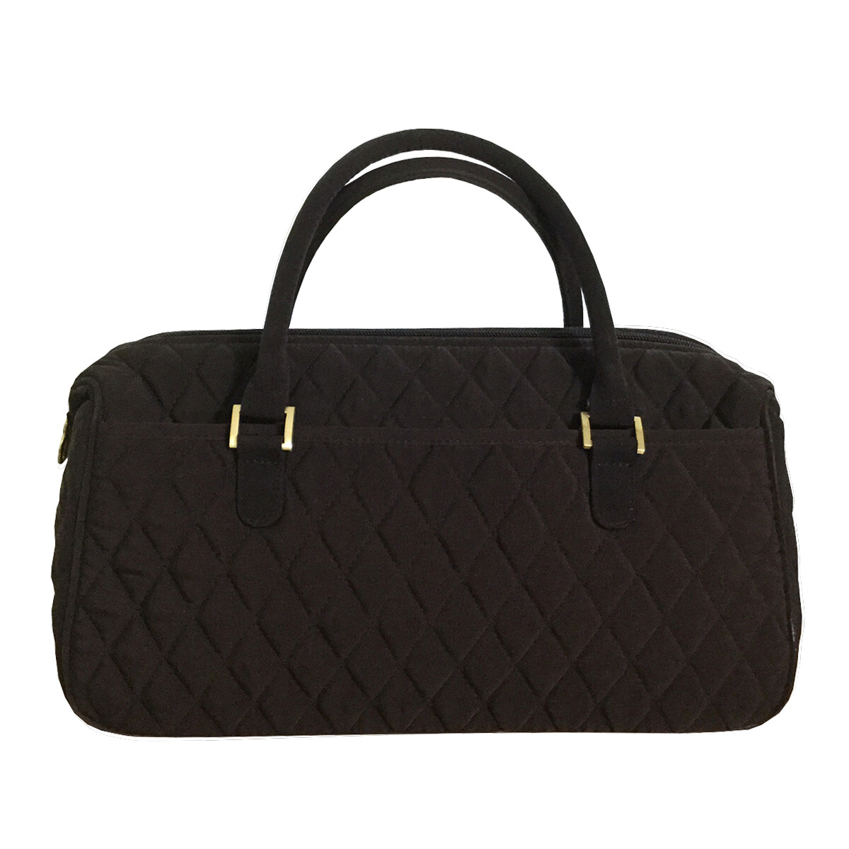 ヴェラブラッドリー　ボストン Vera Bradley Boston Bag Microfiber Brown Satchel Crossbody