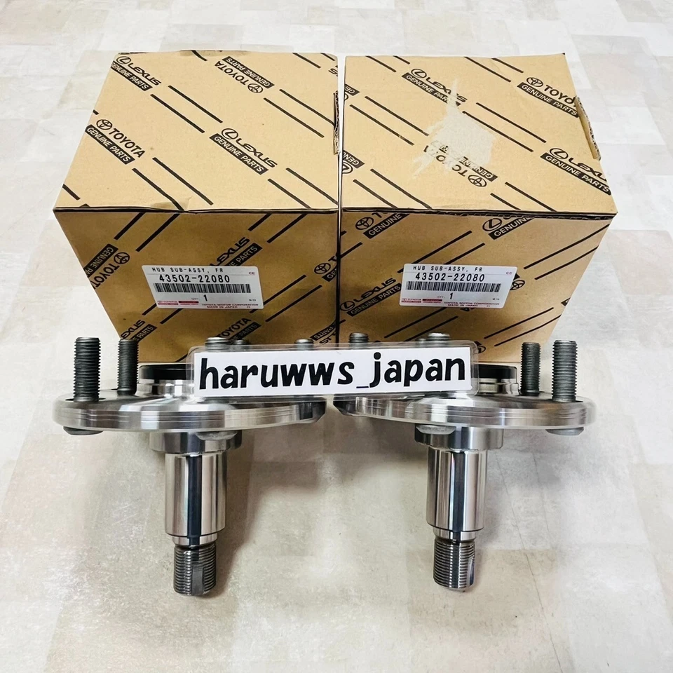 Juego de buje de rueda eje delantero derecho derecho genuino Toyota Altezza Lexus IS300 43502-22080 Foto 4 de 4