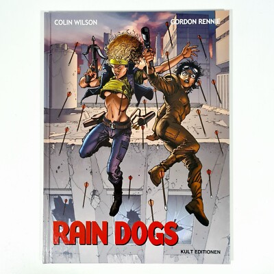  2001 Kult Editionen Comicalbum RAIN DOGS dt. Science Fiction/Cyberpunk/Moebius