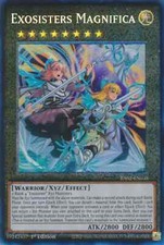 Exosisters Magnifica RA02-EN038 Prismatic Collector's Rare NM Yugioh DNA Games