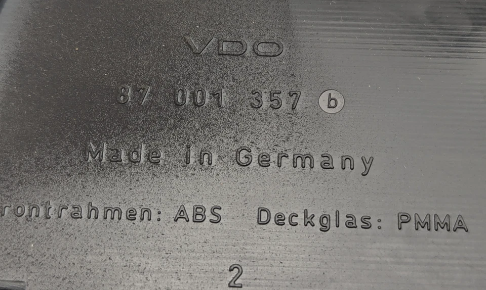 01-03 Mercedes W208 CLK320 CLK430 cuadro de instrumentos medidor velocímetro OEM Foto 2 de 4