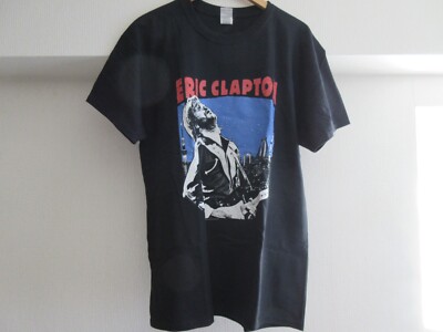 ERIC CLAPTON 2019 日本武道館公演 Tシャツ M Eric Clapton 2019 Japan Tour Black T-Shirt Tee Cream Budokan Tokyo