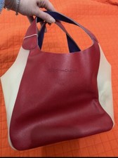 borsa cruciani city piccola in pelle e pvc