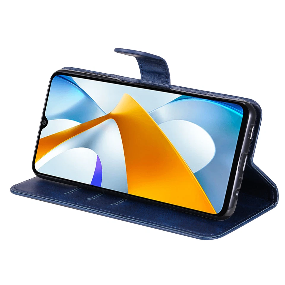 Case for Xiaomi 14 K70E 13C Note 13 Zip PU Leather Flip Wallet Case Phone Cover - Image 4 of 4