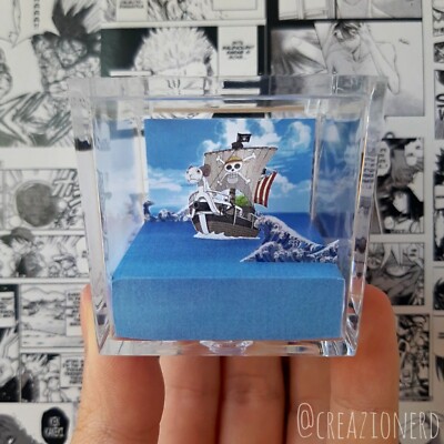 CUBE CUBE DIORAMA LIL PIXEL BOX - One Piece Going Merry