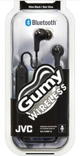 JVC - HA FX9BT Gumy Wireless In-Ear Headphones iOS - Black NEW