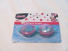 NEW DISNEY JUNIOR MINNIE MOUSE GIRL'S SWIMMING GOGGLES