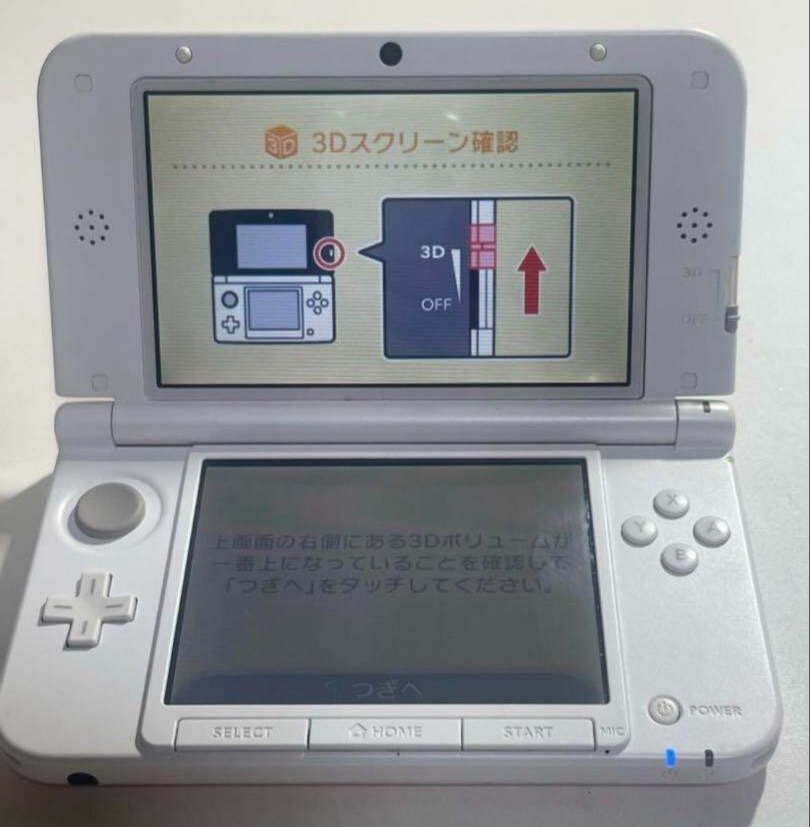 Nintendo 3DS LL XL Console | Pink x White | Handheld System | NTSC