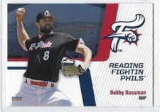 2022 Reading Fightin Phils (Double A-Philadelphia Phillies) Bubby Rossman