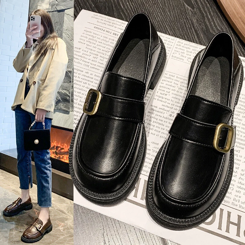 Women's no heel loafers 2025