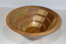 Board Style Segmented Turned Bowl