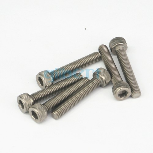 10pcs M6x 10mm-120mm Length GR2 Titanium Hex Socket Head Cap Screw Bolts DIN 912 - Picture 38 of 65