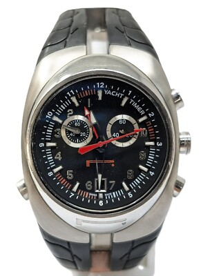 Pirelli Pzero Uhr Chrono Time Yacht Timer Stahl und Titan Multifunktion