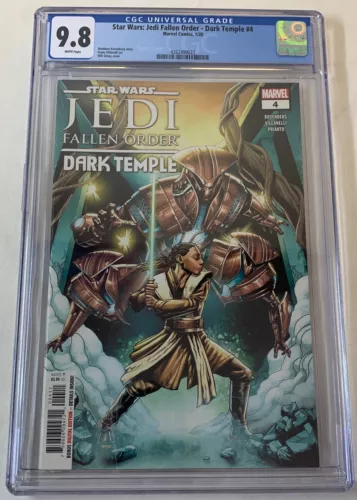 2020 Marvel STAR WARS JEDI FALLEN ORDER DARK TEMPLE #4 ~ CGC 9.8
