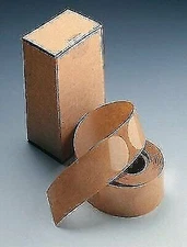 1.5 inch Clear Round Seals Wafer Tab Circles roll 500 1-1/2" Stickers Free Ship