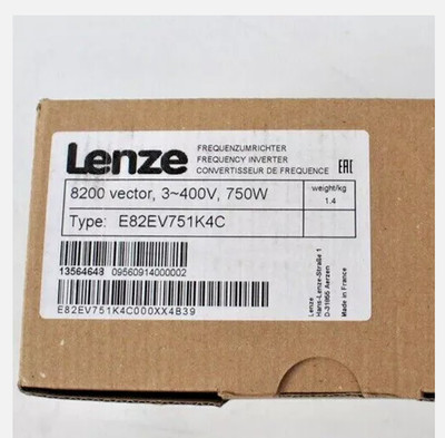 E82EV751K4C 1PCS NEU LENZE INVERTER 8200Vector 750W E82EV751K4C