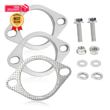 2.25 Inch 2-bolt Exhaust Flange Repair 4.92x3.27x0.32 Inch