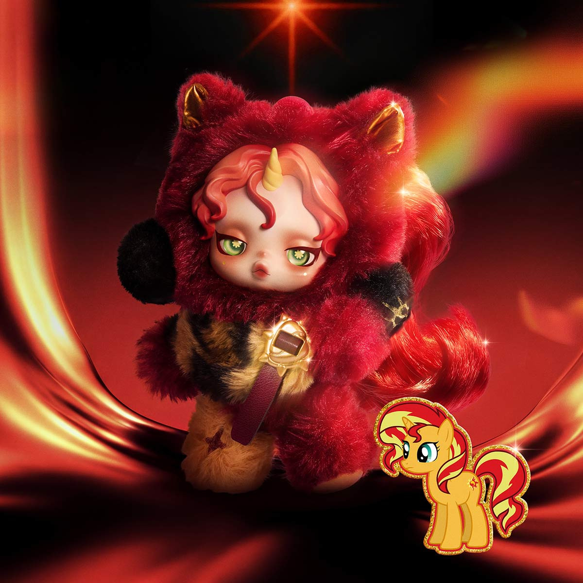 SKULLPANDA &times; My Little Pony Series Plush Doll Pendant - US SELLER - SHIP FAST