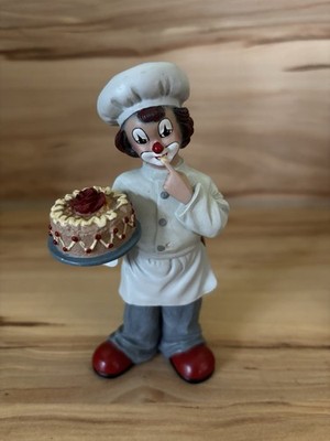 gilde clowns figuren Bäcker mit Torte Neuwertig 