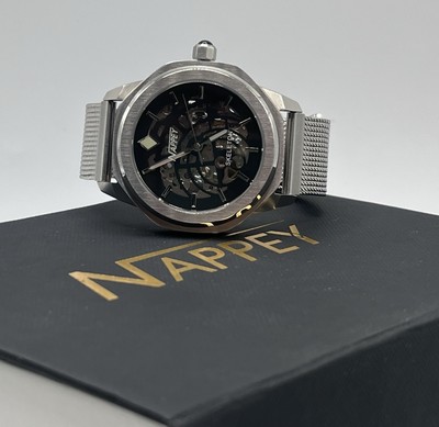 Nappey Skeleton Men s Automatic Watch - Miyota 8N24