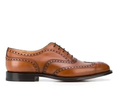Church's Chetwynd Oxford Brogue Walnut Brown Shortwing Dress Shoes US 9 UK 8 New