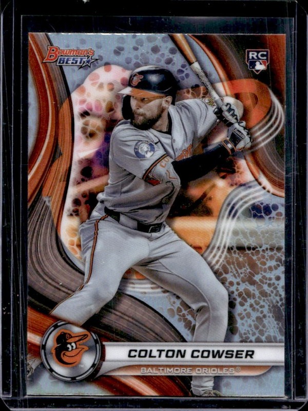2024 Bowman's Best Colton Cowser RC Refractor Rookie #10 Orioles