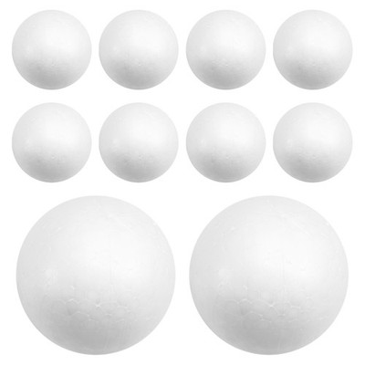 10 x Modellbau Basteln Styropor Schaum Kugel4809