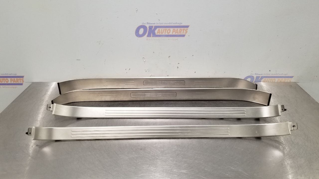 16 BENTLEY CONTINENTAL GTC DOOR SILL SCUFF PLATE TRIM SET