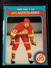1979-80 Topps Hockey - #188 Eric Vail - Atlanta Flames VG-EX Condition 