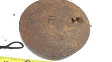 Old Cast Iron Wood  Stove Lid Cover  Burner Plate  Lot F
