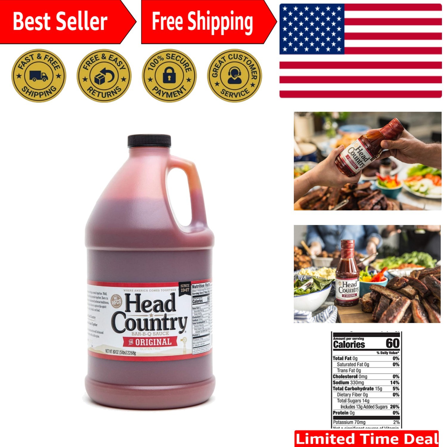 - 80 Ounce, No Preservatives For Epic Grilling