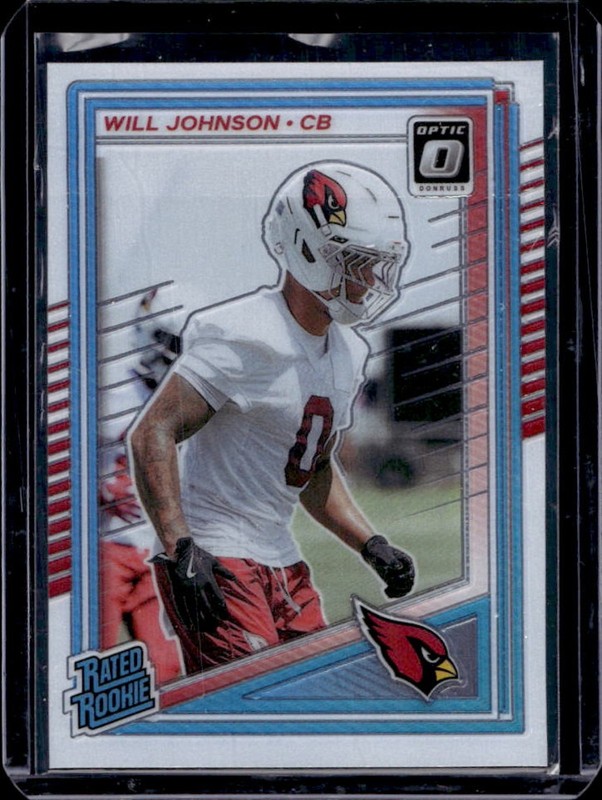 2025 Panini Donruss Optic Will Johnson Rated Rookie #247 Cardinals