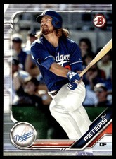 2019 Bowman Prospects DJ Peters Los Angeles Dodgers #BP-124