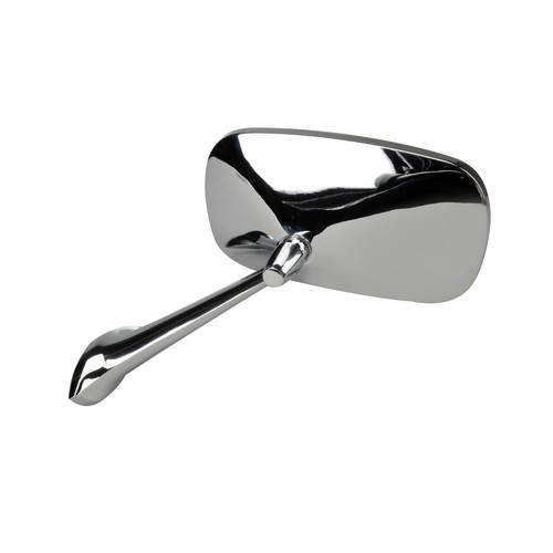 1968-1979 Corvette Exterior Rearview Mirror CHROME Large Head Left Hand 604473 - Picture 2 of 5