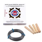 Windshield Auto Glass Removal Wire Kit 853' ft Stainless Steel Piano Wiring w/