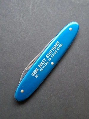Vintage Victorinox Uhrmacher Taschenmesser Blau Gebr. Boley rostfrei - Bild 1 von 4