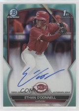 2023 · Bowman Draft · Chrome Auto — 1st status unconfirmed · Aqua Lava Refractor