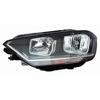 Halogen Scheinwerfer Frontscheinwerfer Links H7 Schwarz FüR VW Golf Sportsvan